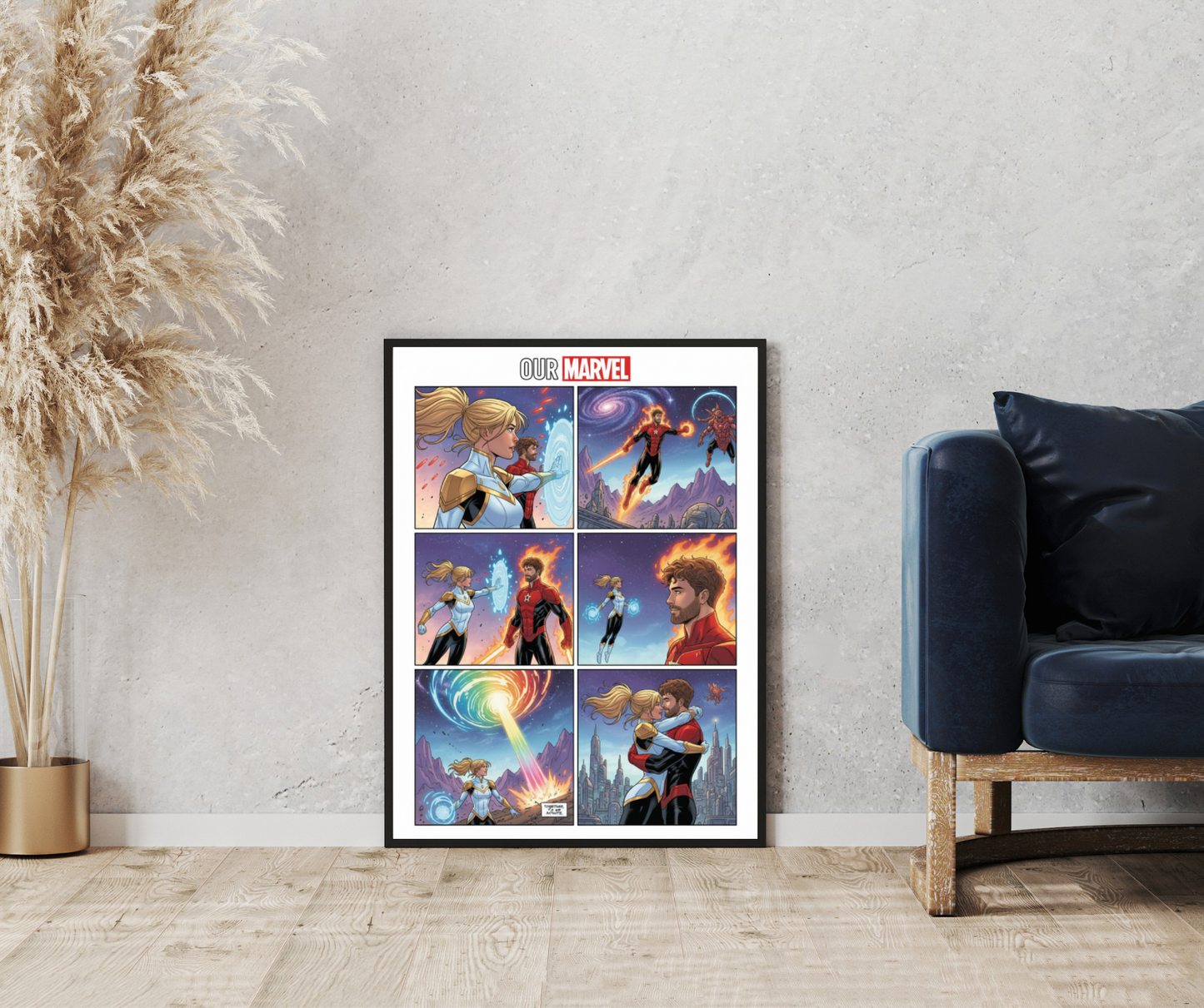 The Story of Us: Your Custom Comic Book Page