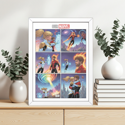 The Story of Us: Your Custom Comic Book Page